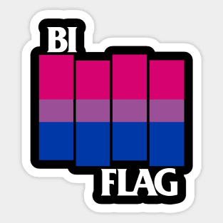 Bi Flag Sticker